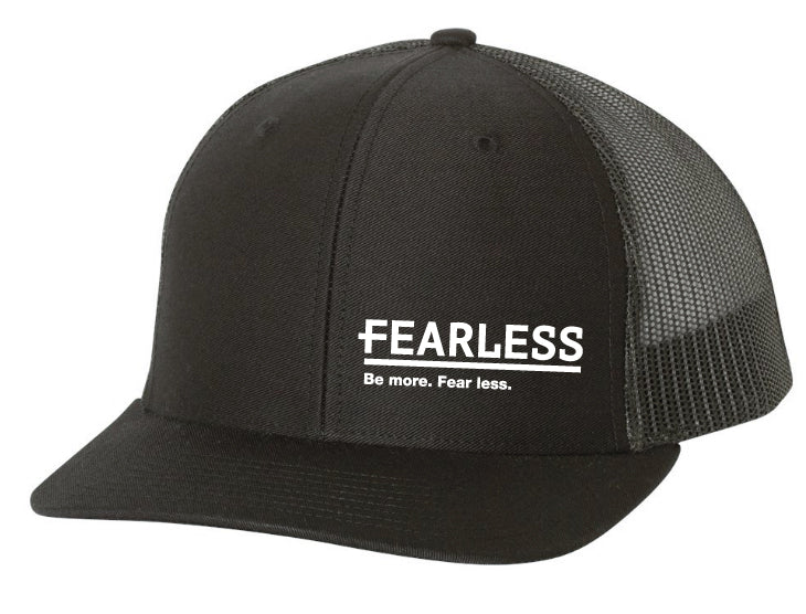 Fearless: Be More. Fear Less Baseball Cap